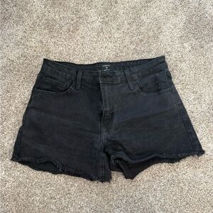 Just Black Dark Denim Jean Shorts